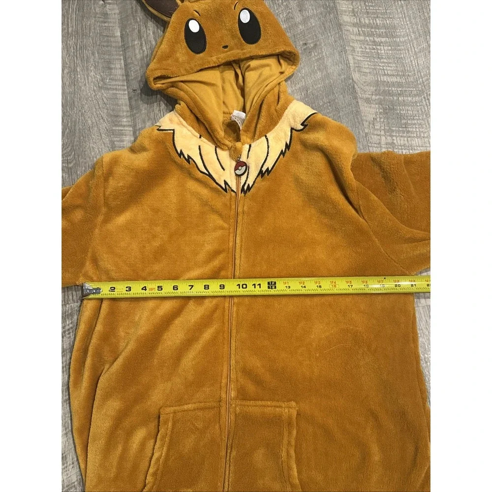 Pokemon Eevee PJ's Pajamas Adult Cosplay Costume Size L / XL OPPOSUITS
